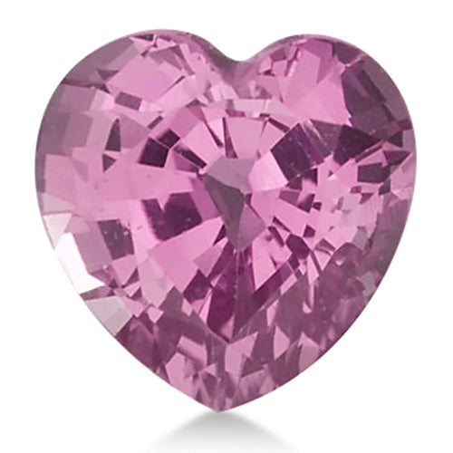 Heart shape Natural A Pink Sapphire Gemstone 10mm (4.30 ct)