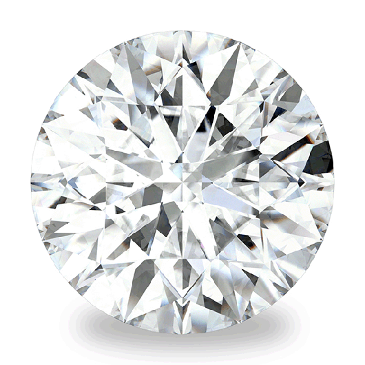 4.50 carat Round Royal Premium Moissanite F-G color