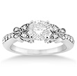 Floral Engagement Rings Floral Engagement Rings