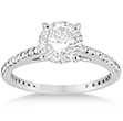 Pave Set Engagement Rings Pave Set Engagement Rings