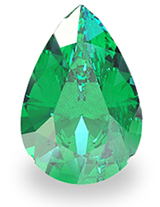 Pear-Cut Emerald