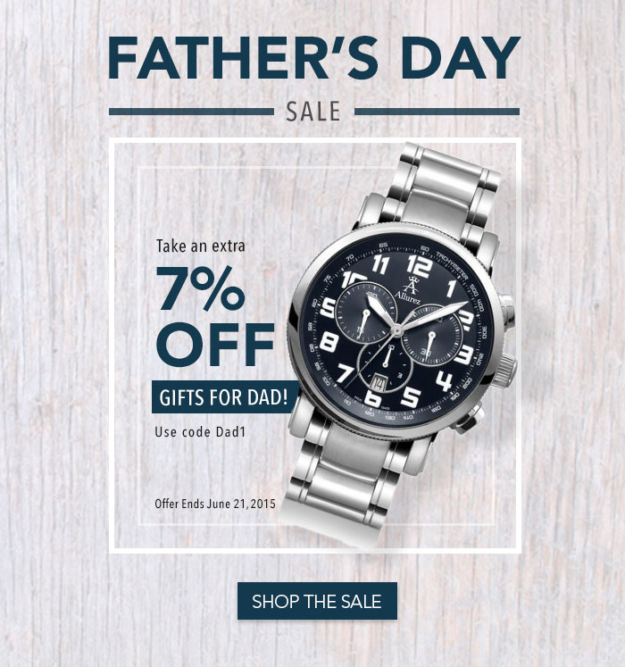 Father’s Day 2015 Sale!