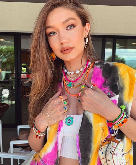 Model Gigi Hadid at Coachella 2019. Photo: Instagram.