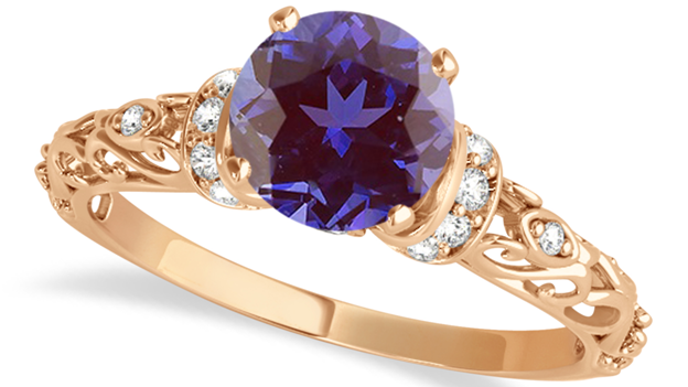 Top 9 Engagement Rings with Diamond Alternatives | Allurez | Allurez ...