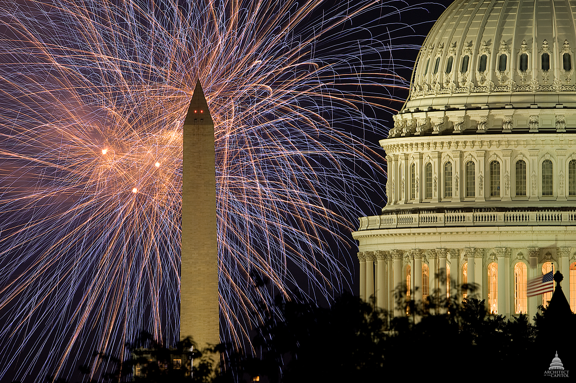 Fourth of July at the US Capitol. Photo: Wikimedia Commons.