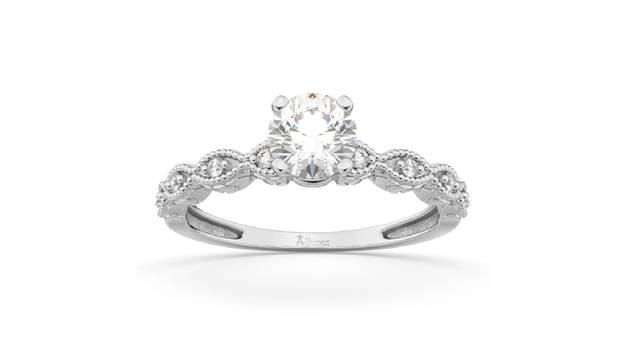 a petite marquise diamond engagement ring