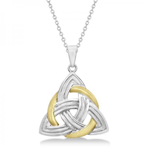 13 Valentine's Day Gift Ideas for Lovers_Celtic Knot Pendant Necklaces
