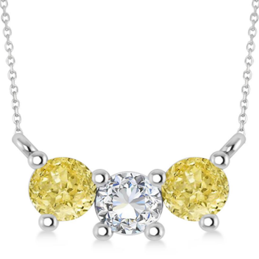 Yellow Diamond Necklace 