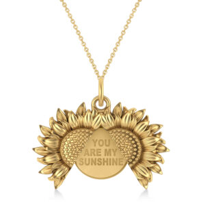 Sunflower Necklaces Are the Jewelry Trend to Watch