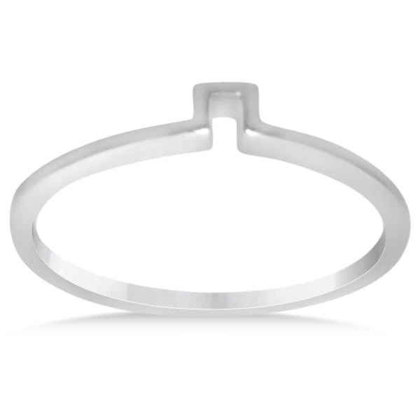 Diamond Invisible Set Bridal Set in 14k White Gold (1.00ct)