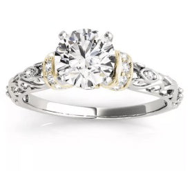 The 33 Best Mixed-Metal Engagement Rings To Break The Rules
