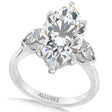 Marquise Lab Diamond Engagement Ring Platinum (8.00ct)
