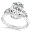 Oval Lab Diamond Engagement Ring Platinum (7.00ct)