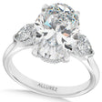 Oval Lab Diamond Engagement Ring Platinum (8.00ct)
