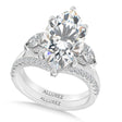 Marquise Lab Diamond Bridal Set 14K White Gold (5.33ct)