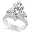 Marquise Lab Diamond Bridal Set Platinum (7.33ct)