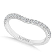 Round Lab Diamond Wedding Ring Band Platinum (0.33ct)
