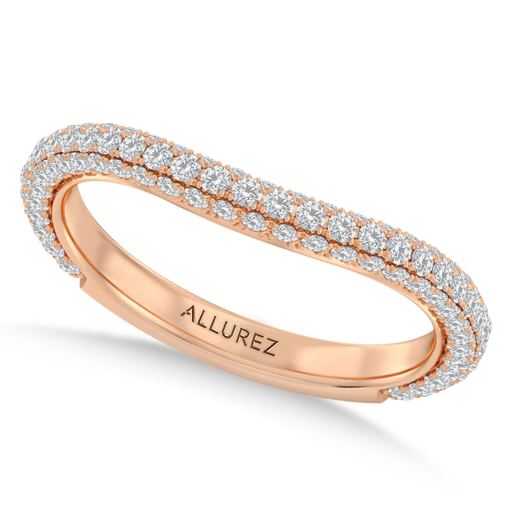 Round Lab Diamond Bridal Set 14K Rose Gold (7.77ct)