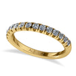 Round Lab  Diamond Ring Wedding Band 14K Yellow Gold (0.45ct)