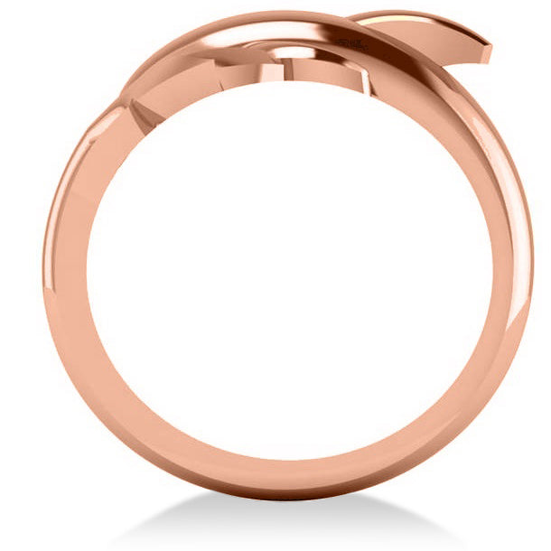 Summertime Dolphin Fashion Ring 14k Rose Gold