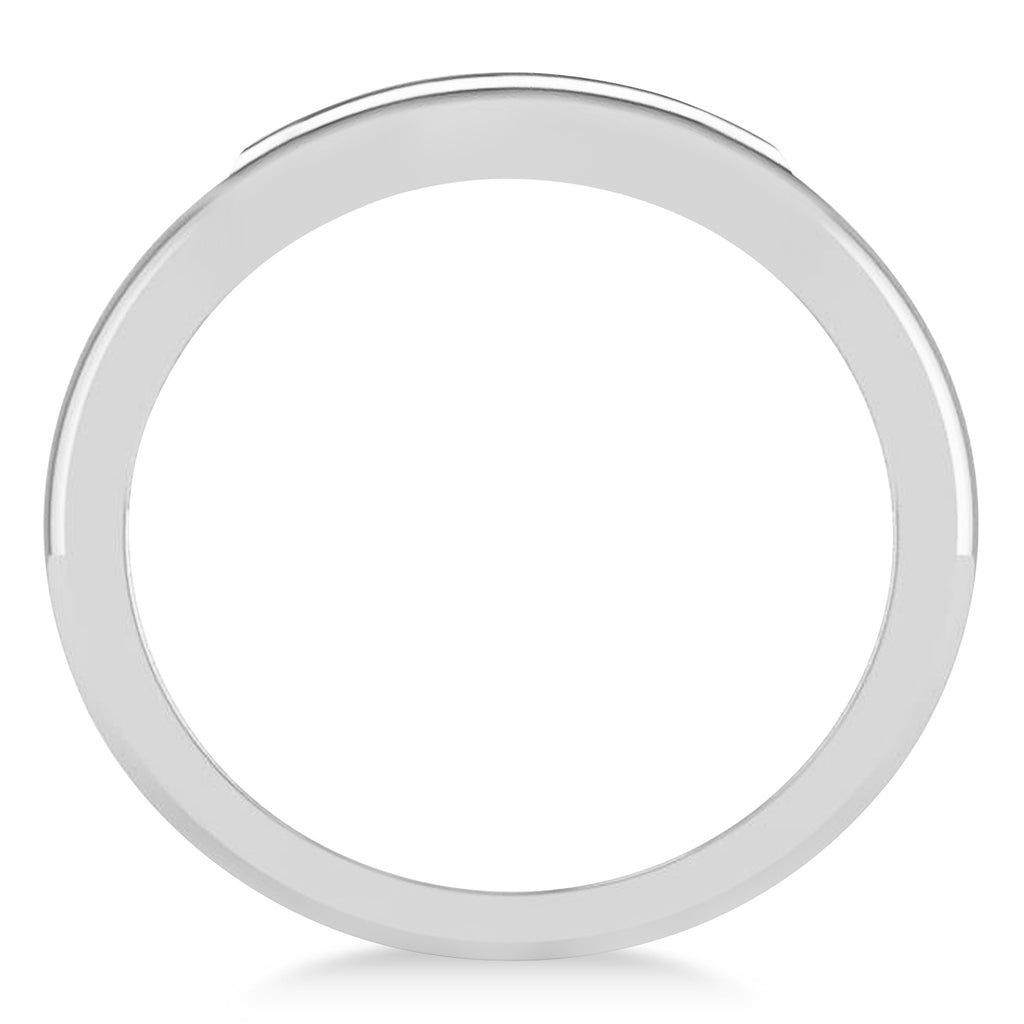 Ankh Egyptian Cross Ring 14K White Gold