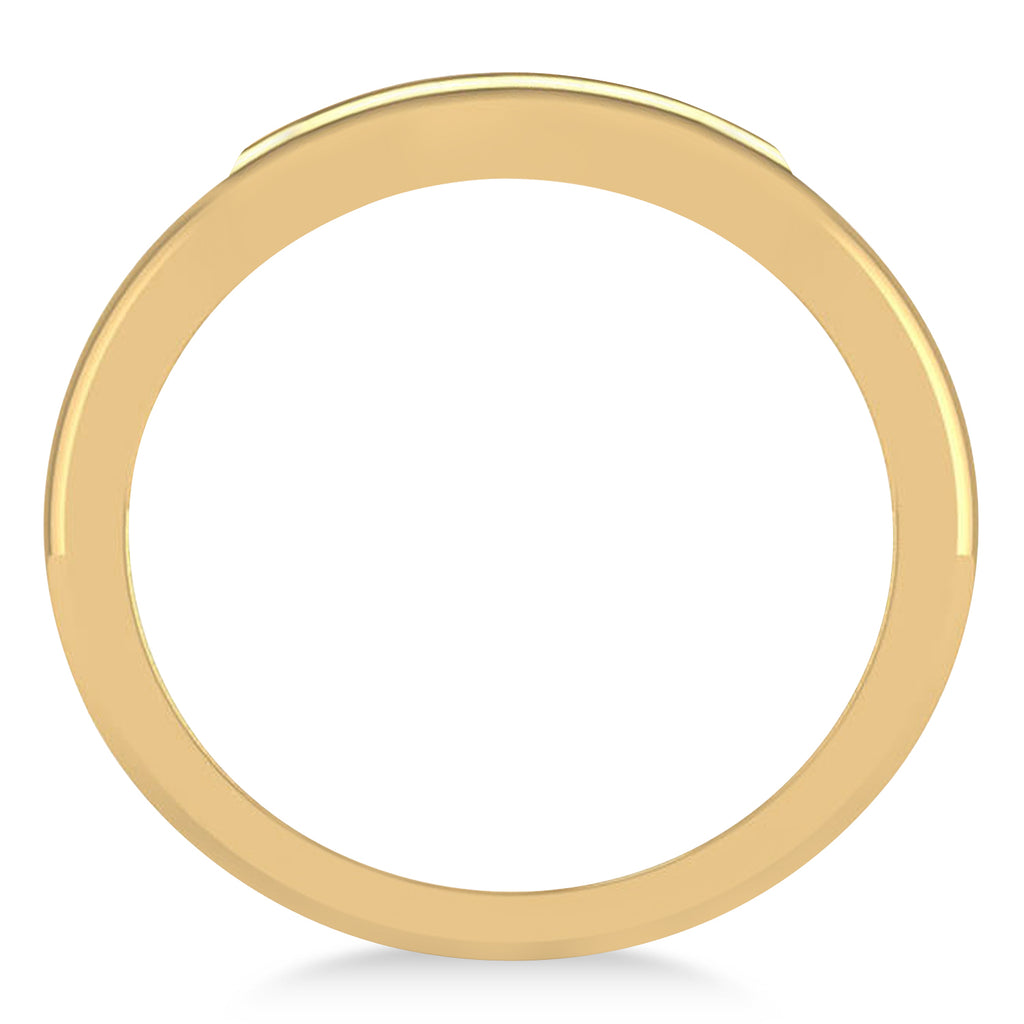 Ankh Egyptian Cross Ring 14K Yellow Gold