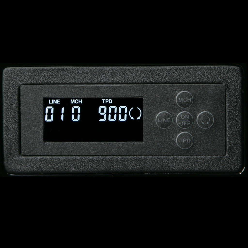 High Gloss Carbon Fiber Eight Watch Winder w/ Black Leather Interior