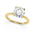 Diamond Solitaire Engagement Ring 14K Yellow Gold (3.00ct)