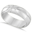 Men's Basketball Eternity Sports Band Ring 14k White Gold