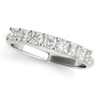 Lab Diamond Princess-cut Wedding Band Ring Platinum 0.70ct