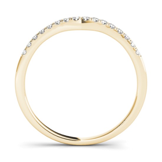Diamond & Emerald Three Stone Bridal Set Ring 14k Yellow Gold (0.55ct)