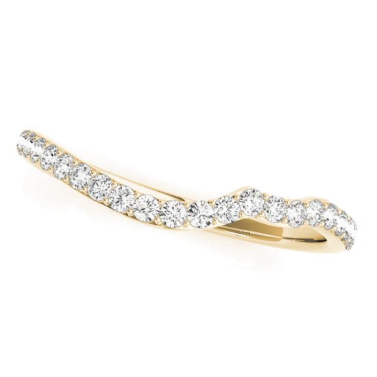 Diamond & Emerald Bypass Bridal Set 14k Yellow Gold (0.74ct)