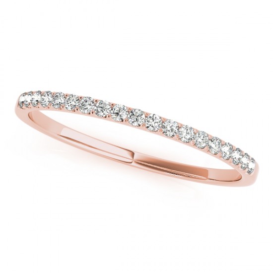 Diamond Halo Emerald-Cut Bridal Set 18k Rose Gold (1.00ct)