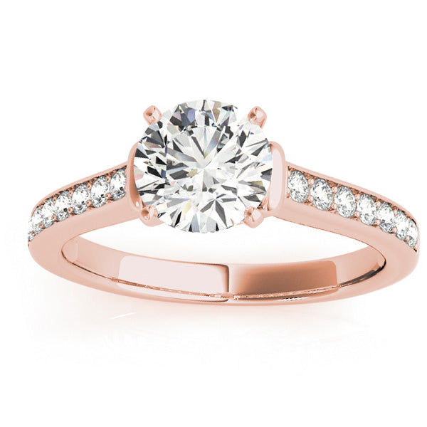 Diamond Accent Bridal Set 14k Rose Gold (0.48ct)