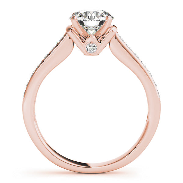 Diamond Accent Bridal Set 14k Rose Gold (0.48ct)