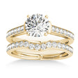 Diamond Accent Bridal Set 14k Yellow Gold (0.48ct)