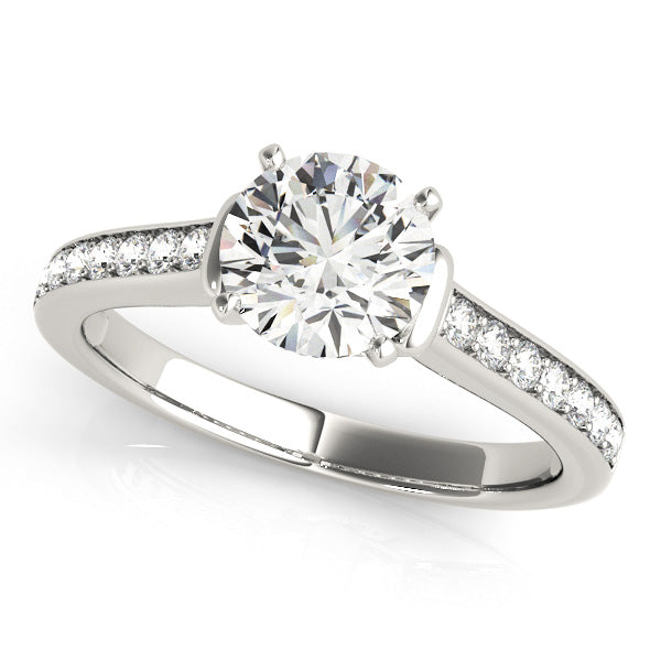 Diamond Accent Bridal Set Palladium (0.98ct)