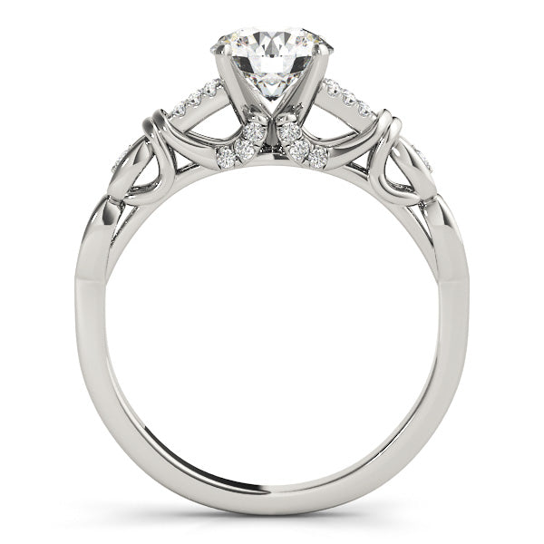 Diamond Antique Style Bridal Set Setting Platinum(0.18ct)