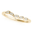 Bypass Floral Lab  Diamond Floral Engagement Ring 14k Yellow Gold (2.00ct)