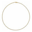 Natural Diamond Tennis Necklace 14K Yellow Gold (5.87ct)