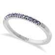 Round Alexandrite Stackable Ring Sterling Silver (0.26ct)