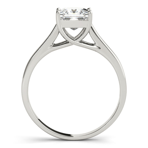 Solitaire Bridal Set 14k White Gold