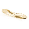 Curved Wedding Band 18k Yellow Gold