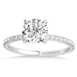 Lab Diamond Hidden Halo Engagement Ring Platinum (0.33ct)