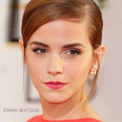 Freshwater White Round Pearl Double Pearl Studs 14k Yellow Gold (8-11mm)