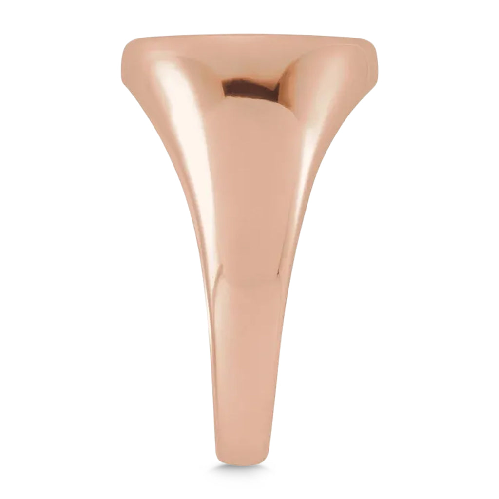 Compass Signet Ring 14K Rose Gold