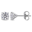 Round Cut Lab  Diamond Stud Earrings 14k White Gold (1.00ct)