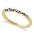 Round Alexandrite Stackable Ring 14K Yellow Gold (0.26ct)