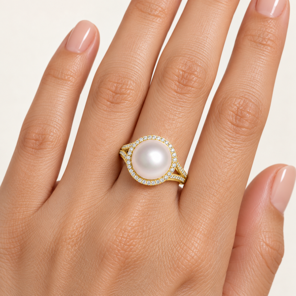 Allurez RE1065 - hand close-up in professional studio