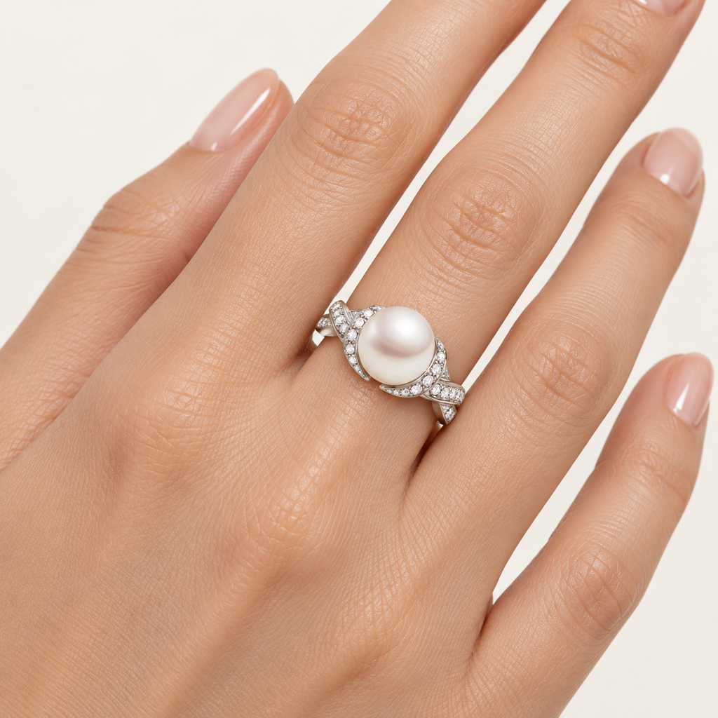 Allurez RE279 - hand close-up in professional studio